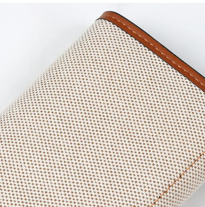 Portefeuille Femme Long Rétro Grande Capacité - Boucle D Multi-Cartes Trifold Sac Main Multifonction