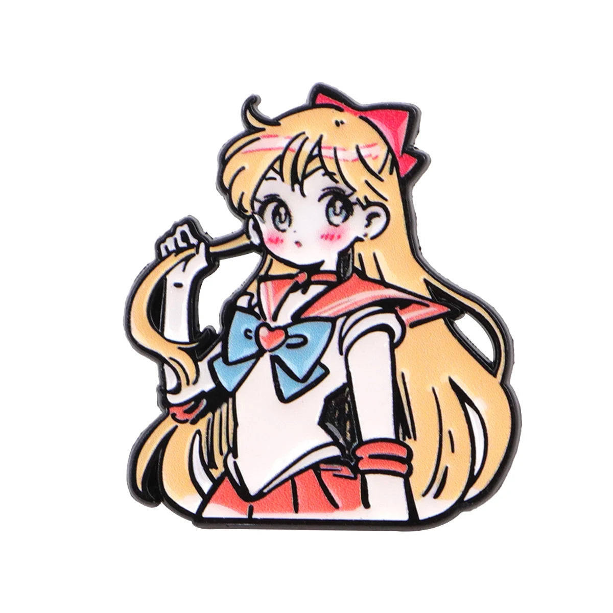 Pin's Émaillé Cartoon Anime Kawaii – Broche Badge Métal Femme Fille