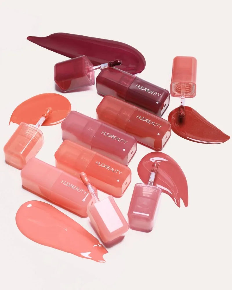 Blush Liquide Huda Beauty Filter Soft Glow RoseWood - Gloss Lèvres Brillant Correcteur Cotton Candy Bubblegum