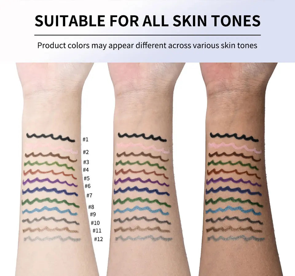 Crayon Eyeliner Imperméable – Séchage Rapide, Longue Durée & Anti-Bavures