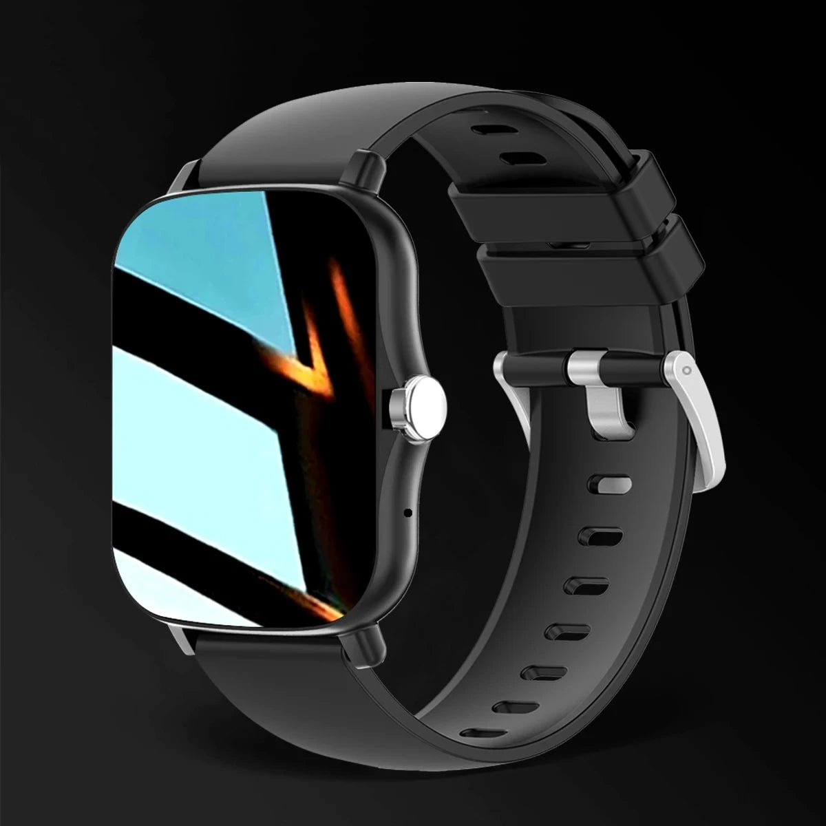 Montre Connectée Sport 2025 — Suivi Santé, Appels Bluetooth, Unisexe