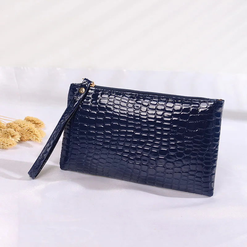 Portefeuille Femme Luxe avec Clip - Porte-Cartes Élégant pour Soirée