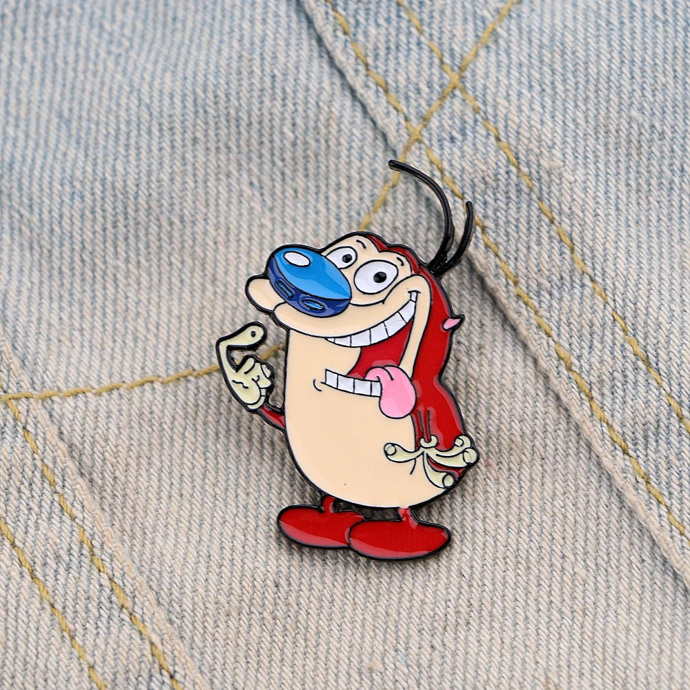 Épingle Émaillée Cartoon Amusante – Pin's Badge Unisexe