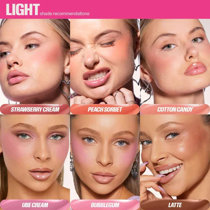 Blush Liquide Huda Beauty Filter Soft Glow RoseWood - Gloss Lèvres Brillant Correcteur Cotton Candy Bubblegum