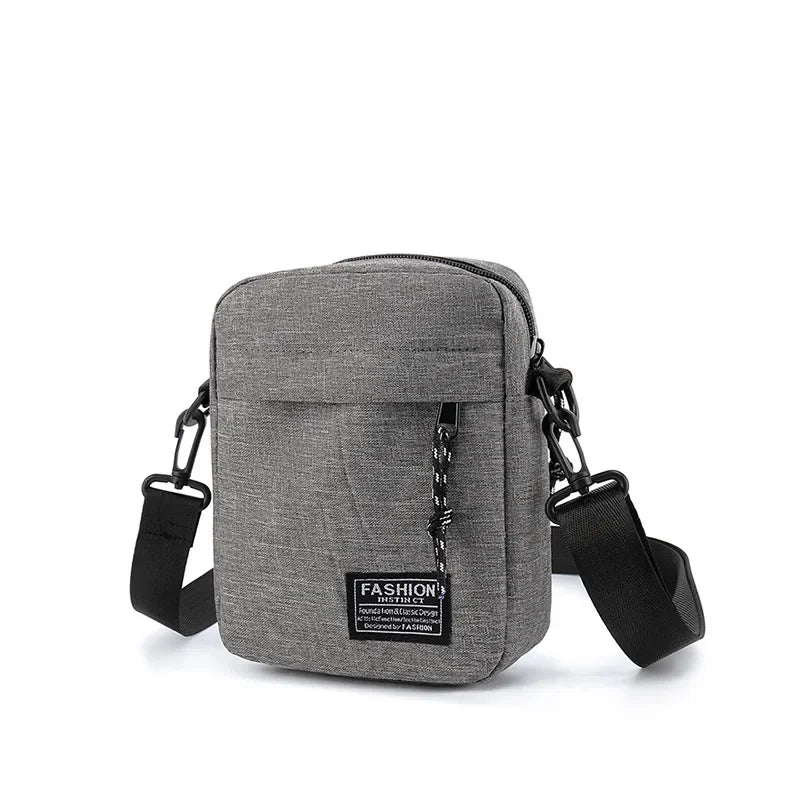 Mini Sac Baguette Bandoulière en Oxford – Unisexe