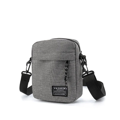 Mini Sac Baguette Bandoulière en Oxford – Unisexe