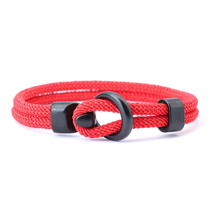Bracelet Nautique en Corde Tressée pour Homme - Style Milan