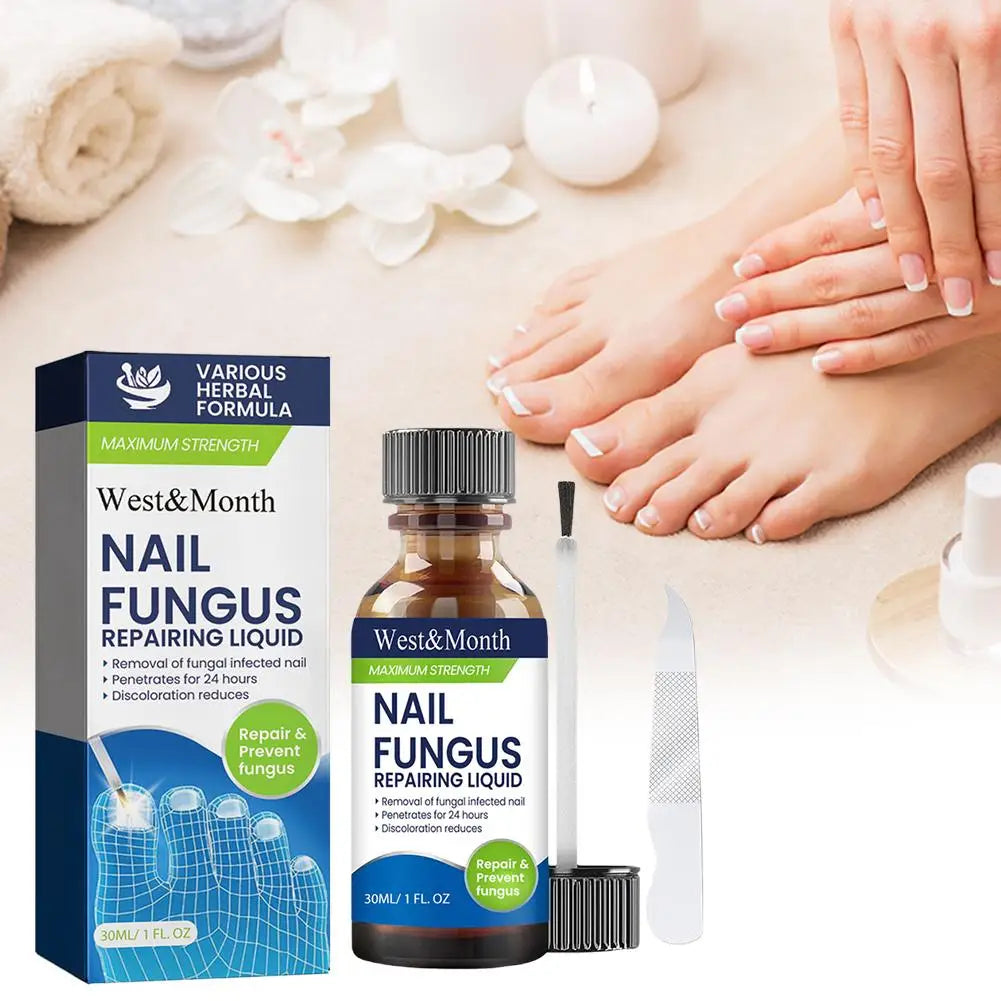 Sérum Réparateur Ongles 7 Jours – Anti-Fongique, Onychomycose & Ongles Incarnés