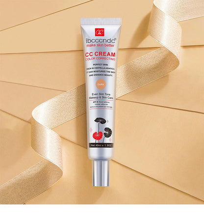 CC Cream Visage Erborian Light - Fond de Teint Correcteur Couvrance Totale Hydratant Base Maquillage Femme