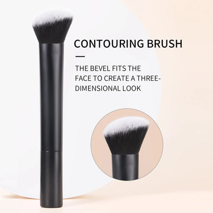Pinceau Maquillage Facial Professionnel - Illuminateur Contouring Sculptant Outil Beauté Précision