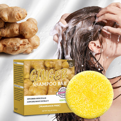 Shampooing Naturel au Gingembre & Aloe Vera - Hydratation Profonde