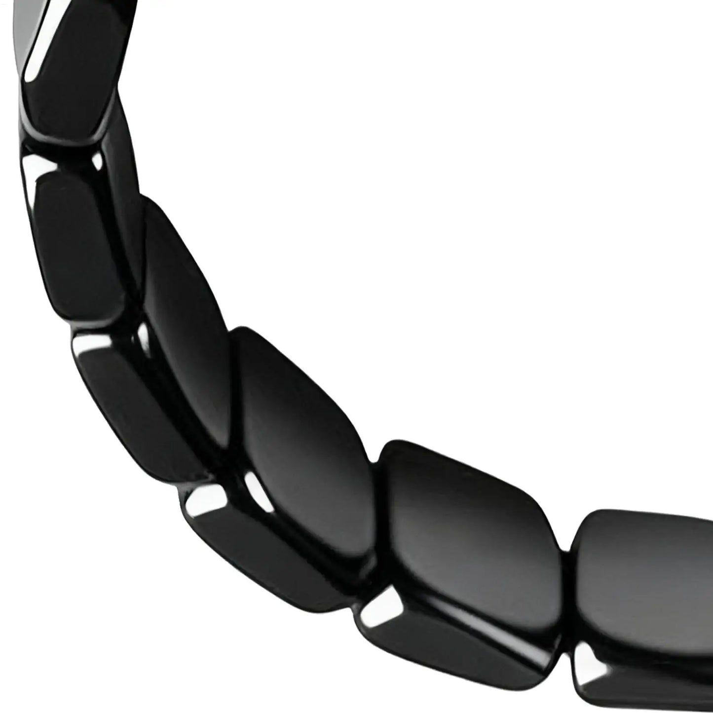 Bracelet Hématite Naturelle Magnétique Thérapeutique – Pierre Énergie & Guérison Unisexe