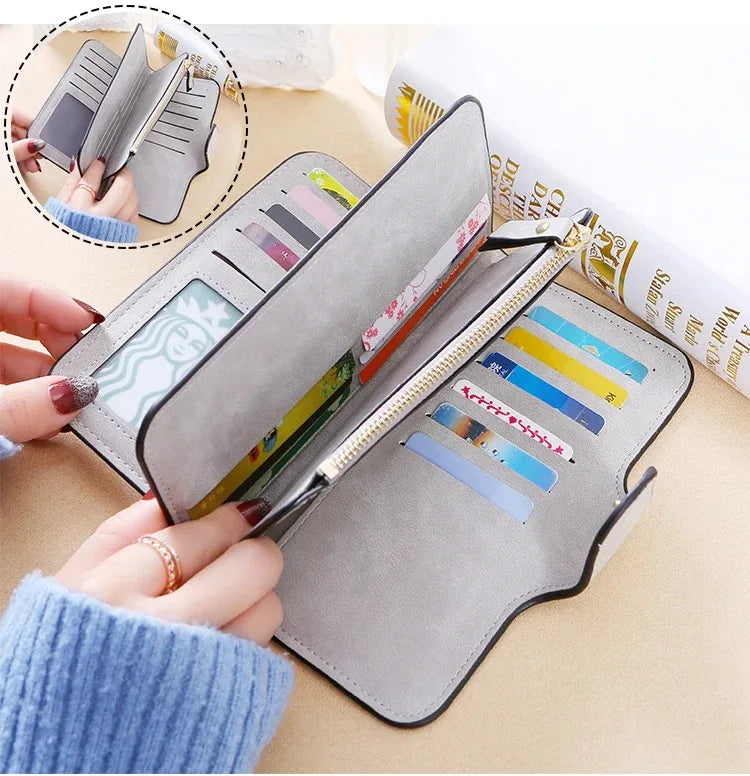 Portefeuille Long Phineas et Ferb Cuir PU - 15 Porte-Cartes Zip pour Enfants