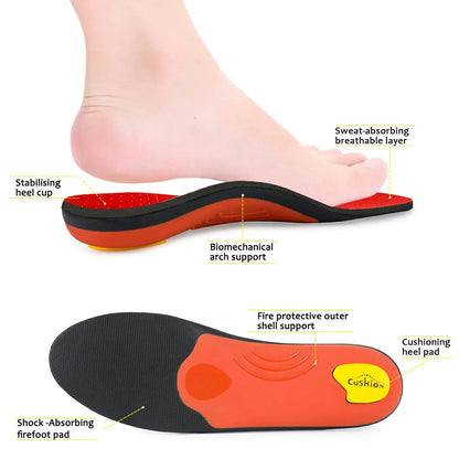 Semelles Orthopédiques Sport Fasciite Plantaire - Insoles Voûte Plantaire Homme Femme