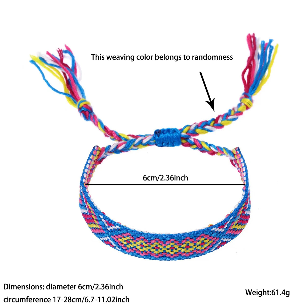 Ensemble 12 Bracelets Tissés Bohème Rétro Rayés – Ajustables Unisexe