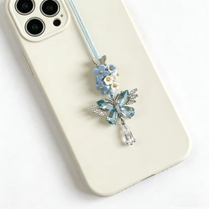 Porte-Clés Papillon 3D Style Chinois – Charm Sac Téléphone Élégant