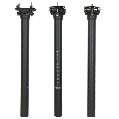 Tige de Selle ELITA ONE Carbone 130g - Seatpost Vélo Route/VTT UD Mat 27.2/31.6mm 350/400mm
