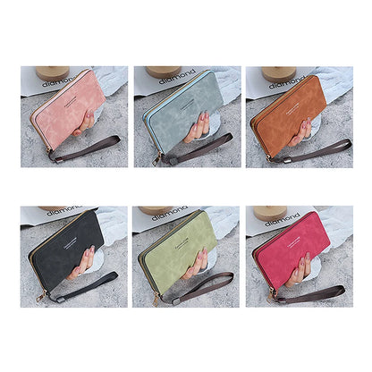 Sac à Main Femme avec Portefeuille Long - Pochette Multi-Fonctions Élégante