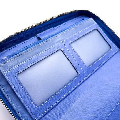 Portefeuille Long Femme Multi-Fonctions - Porte-Passeport Cartes Monnaie
