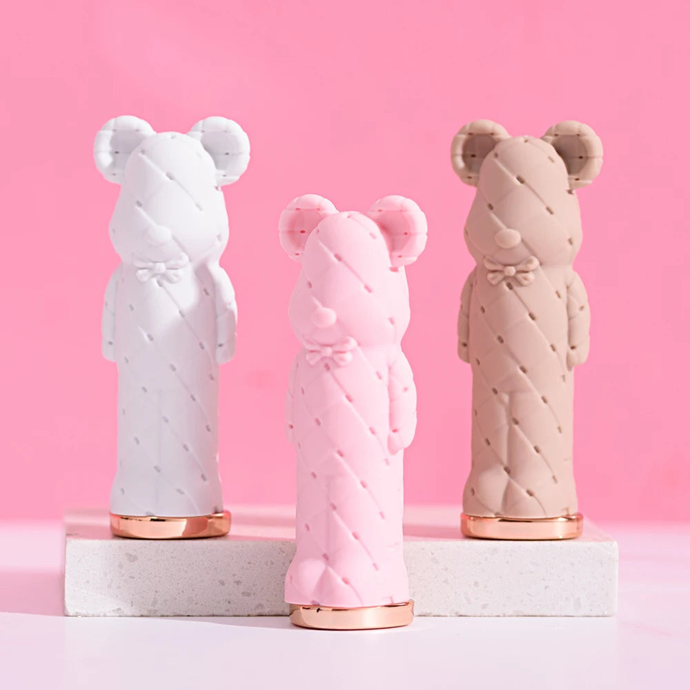 Rouge à Lèvres Hydratant Beauty Glazed Bear - Baume Coloré Nourrissant Effet Aqueux Longue Tenue