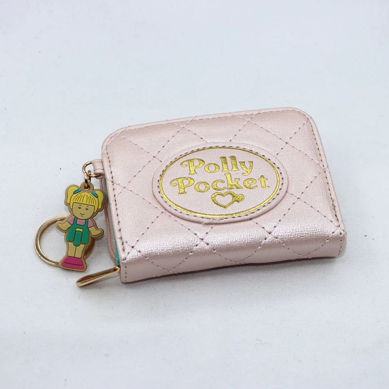 Portefeuille Femme Étudiant Cartoon Fermeture Éclair - Porte-Monnaie Multi-Cartes Poupée Mignon
