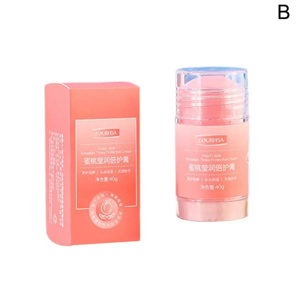 Crème Hydratante Pêche Mains Pieds - Anti-Sécheresse Crevasses Talons Protection Hiver Automne