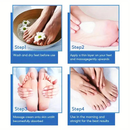 Crème Urée 45% + Acide Salicylique 2% - Anti-Callosités Pieds Mains Hydratante Réparatrice Talons Fissurés