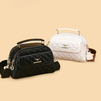 Sac à Main Femme Cuir - Sac Bandoulière Crossbody Designer Luxe Messenger