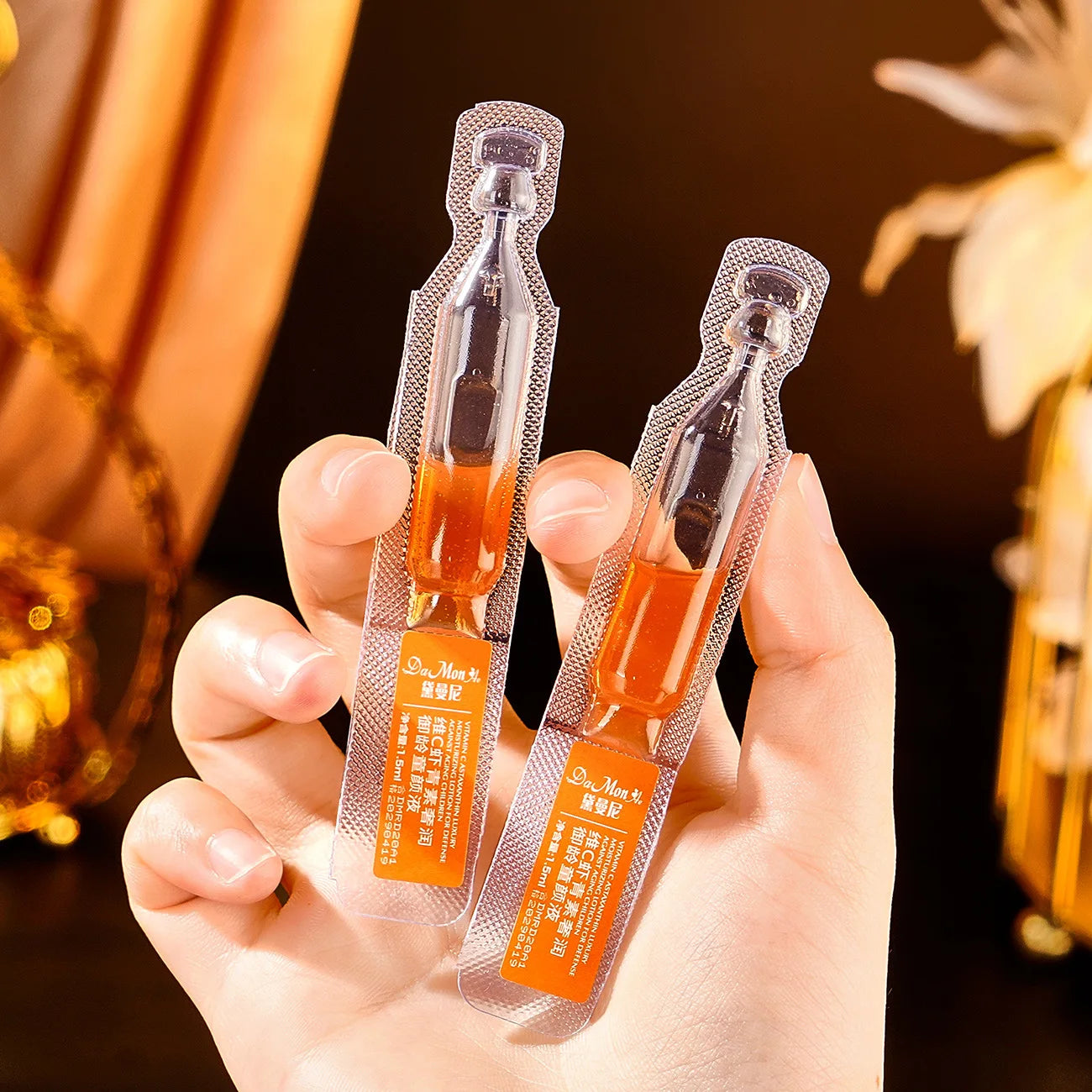 Set 30 Essences Faciales Astaxanthine - Collagène Acide Hyaluronique Vitamine C Hydratant Rajeunissement Beauté