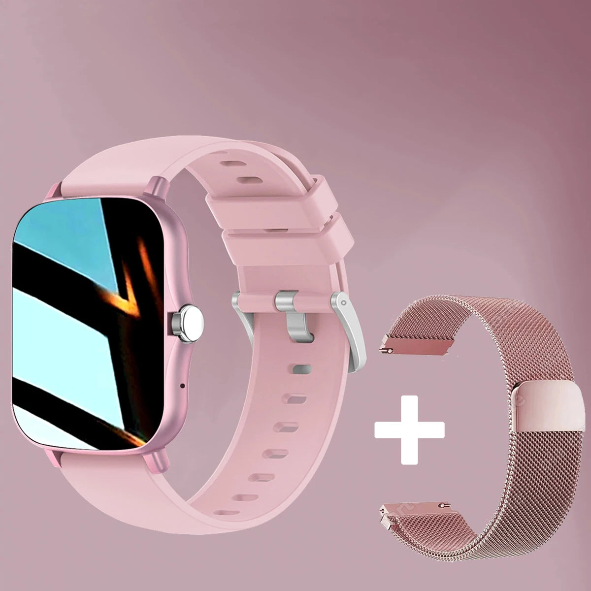 Montre Connectée Sport 2025 — Suivi Santé, Appels Bluetooth, Unisexe