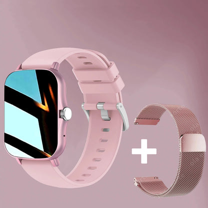 Montre Connectée Sport 2025 — Suivi Santé, Appels Bluetooth, Unisexe