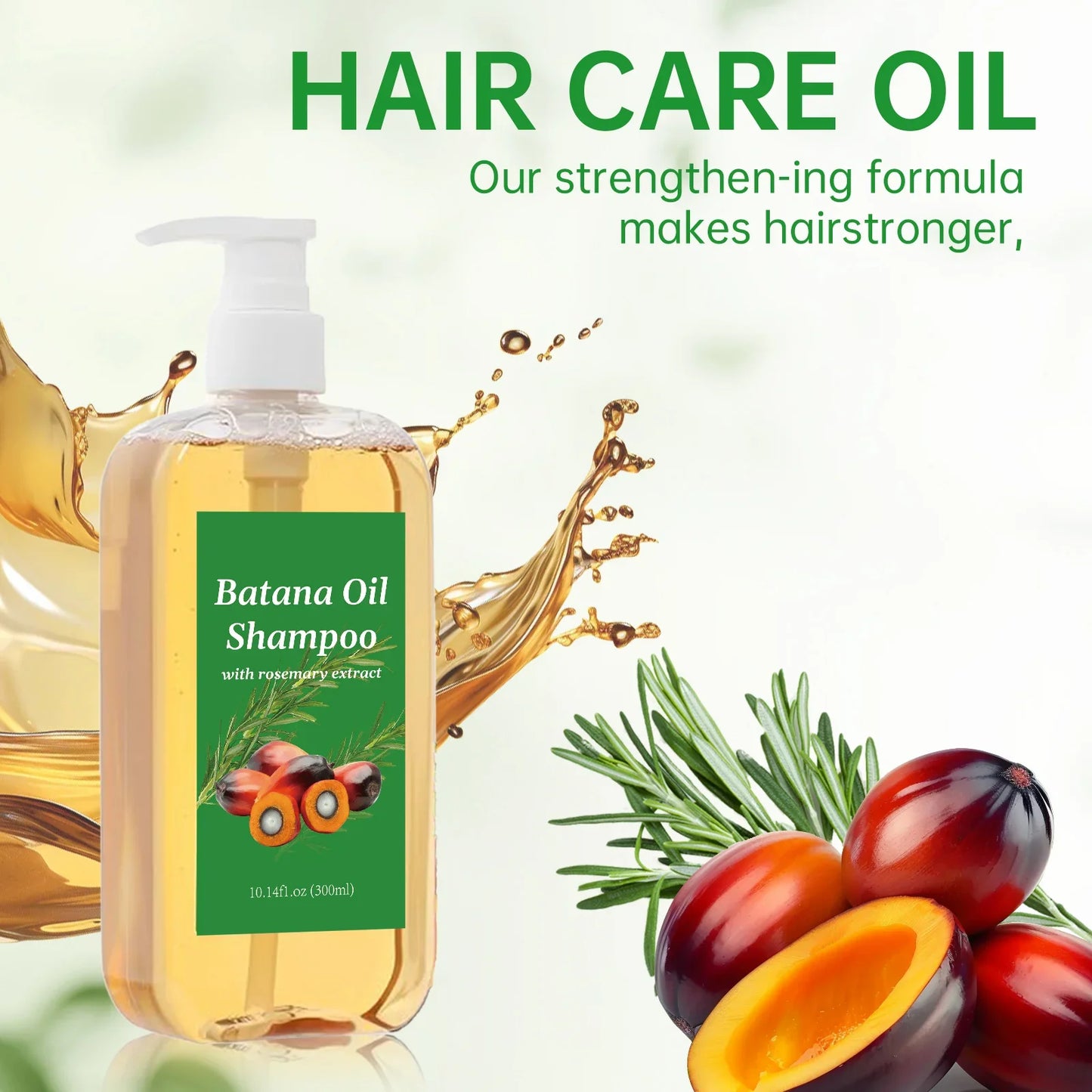 Shampooing Croissance Batana Oil & Romarin 300ml - Anti-Frisottis Anti-Casse
