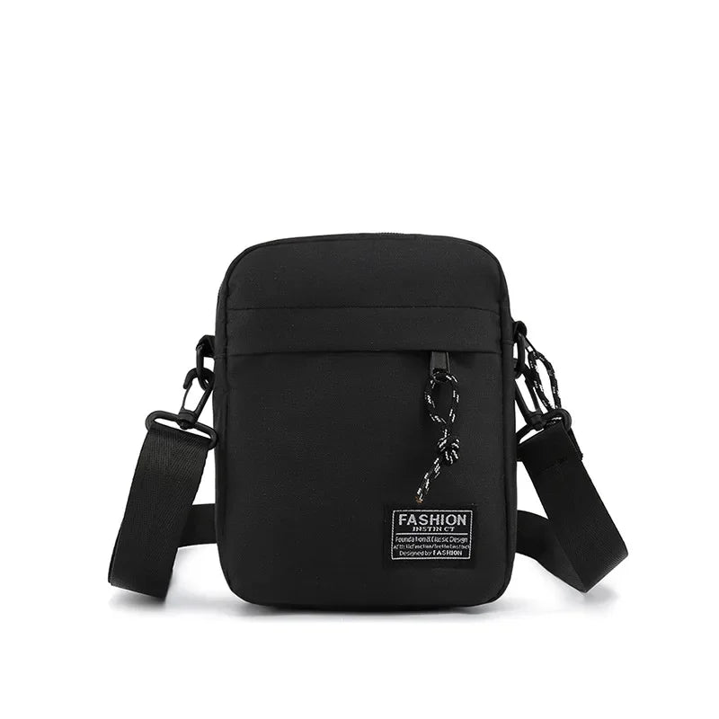 Mini Sac Baguette Bandoulière en Oxford – Unisexe