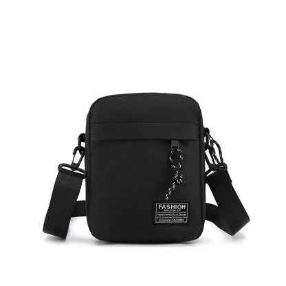 Mini Sac Baguette Bandoulière en Oxford – Unisexe