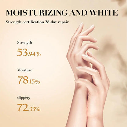 Crème Mains Collagène SADOER 5pcs - Hydratante Éclaircissante Rafraîchissante Nourrissante Soin Beauté