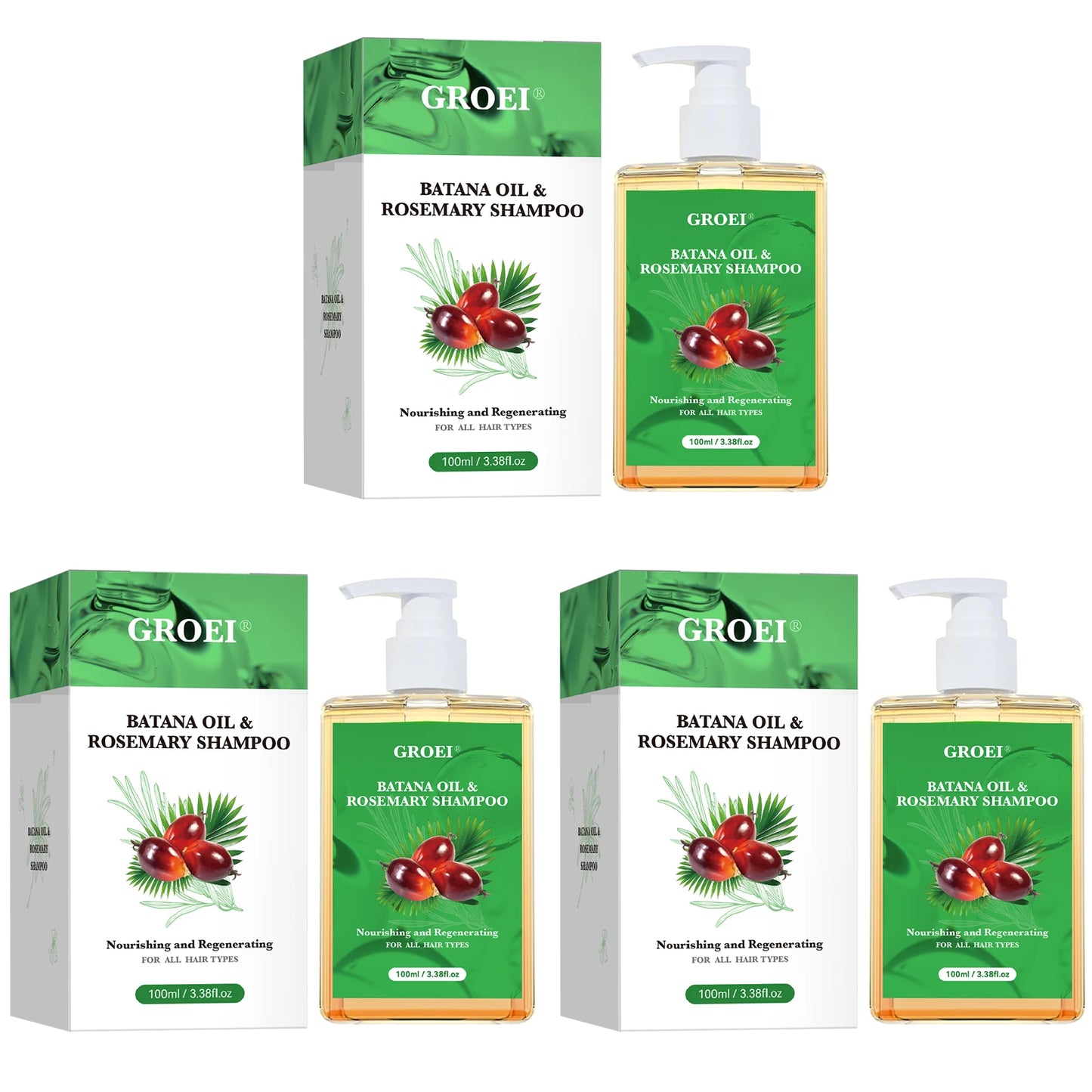 Shampooing Romarin & Ananas - Croissance Capillaire Anti-Chute 100ml