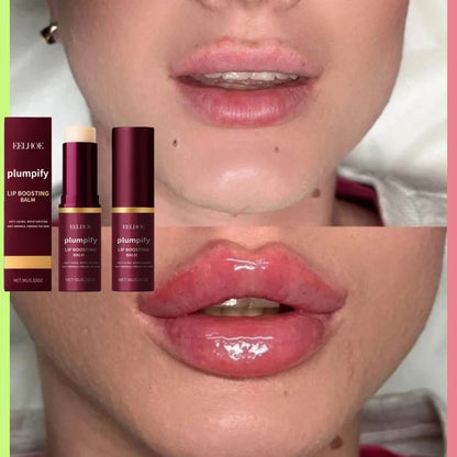 Baume Lèvres Repulpant Rapide - Hydratant Adoucissant Gloss Huile Non-Collant Masque Soin Quotidien Beauté
