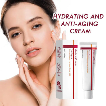 Crème Madeca Time Reverse - Anti-Rides Taches Nourrissante Hydratante Peau Sèche Non-Grasse Quotidien