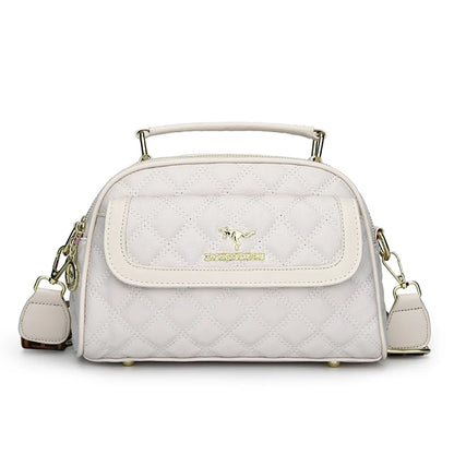 Sac à Main Femme Cuir - Sac Bandoulière Crossbody Designer Luxe Messenger
