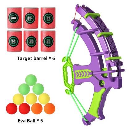 Jeu de Cible Montessori avec Balles Adhésives - Jeu Éducatif Extérieur