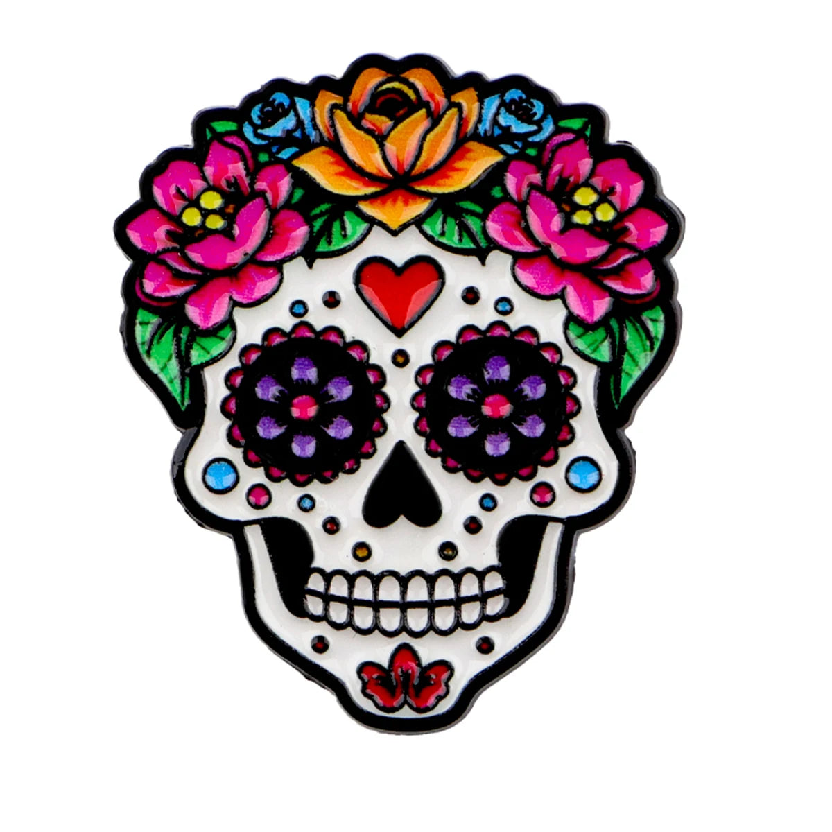 Pin's Émaillé Weird Girl Club Designs Alternatifs – Broche Badge Métal Unisexe