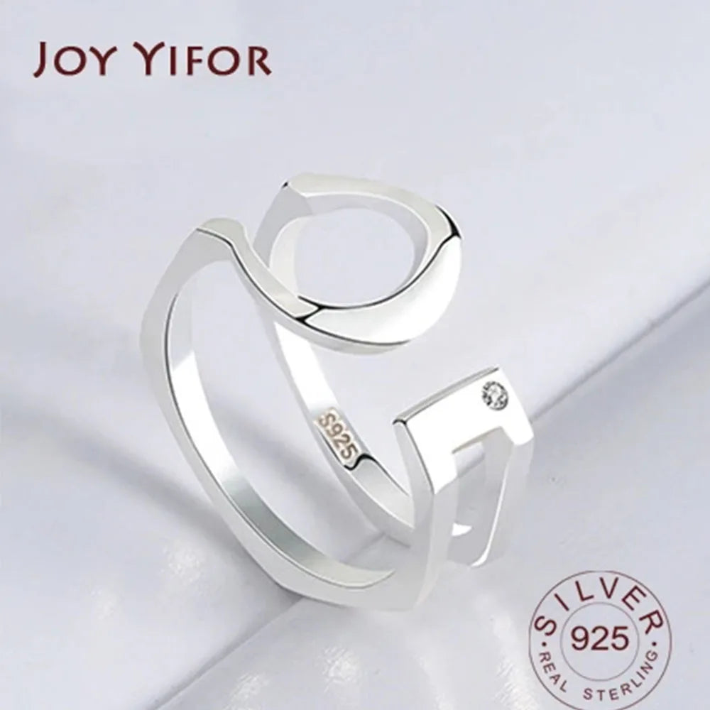 Bague Statement Double Croix X Argent – Alliance Classique Femme