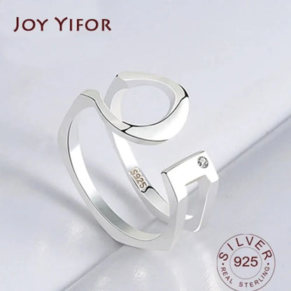 Bague Statement Double Croix X Argent – Alliance Classique Femme