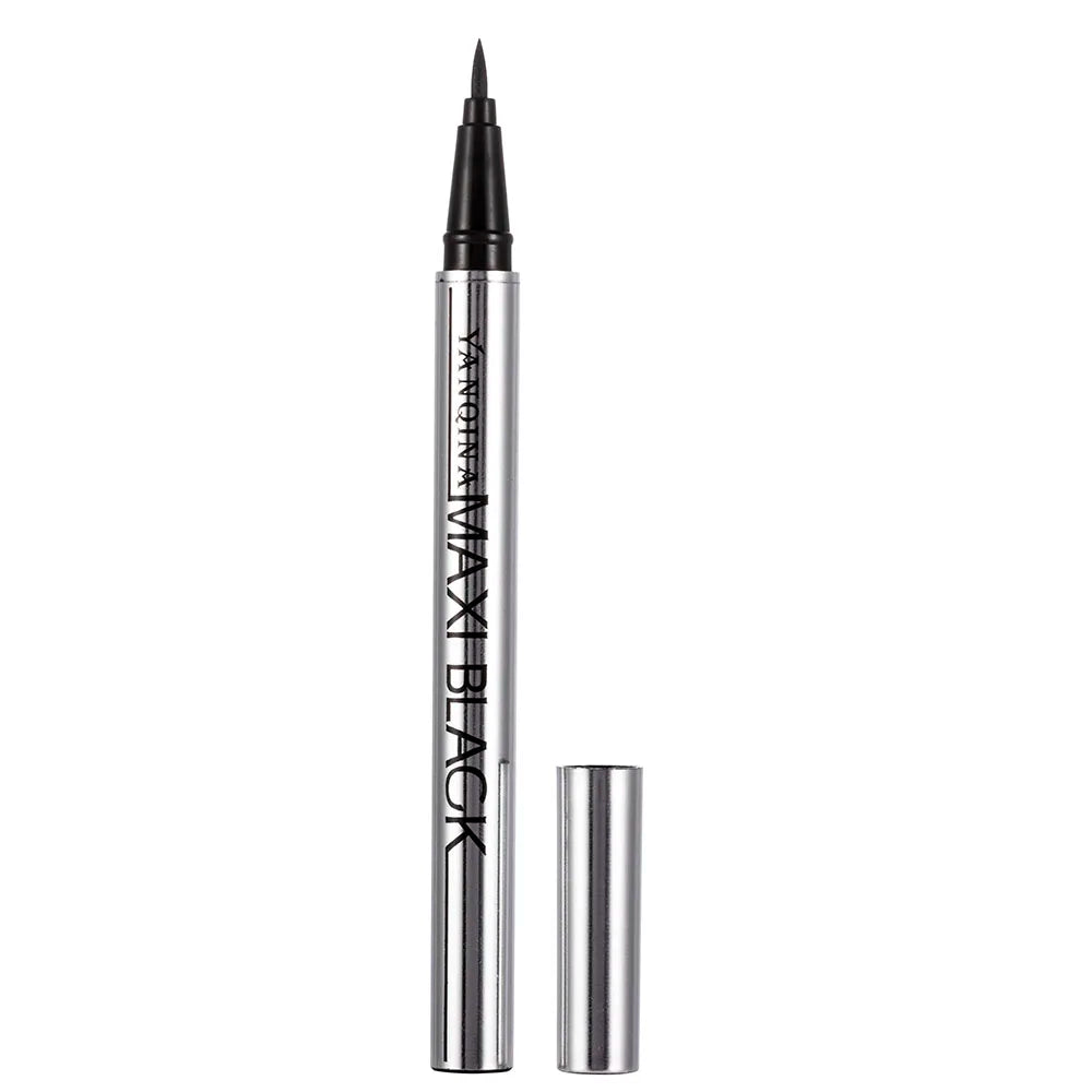 Crayon Eye-Liner YANQINA Noir Intense Waterproof - Eyeliner Longue Tenue Anti-Bavure Maquillage