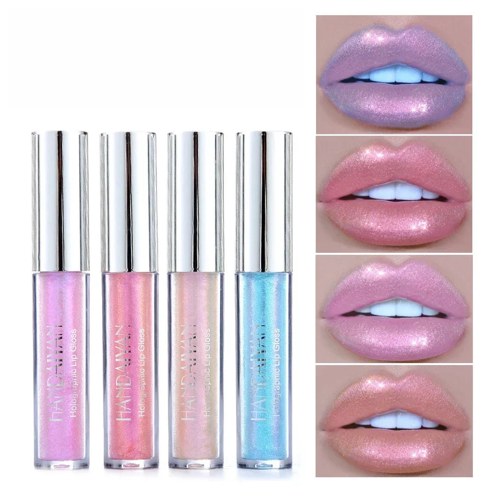 Gloss Holographique Sirène — Brillant Métallique Longue Tenue, 6 Teintes