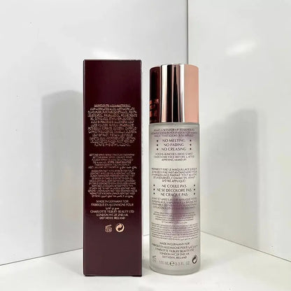 Spray Fixateur Maquillage Oil Control 100ml - Waterproof Hydratant Matifiant Longue Tenue Rafraîchissant Naturel