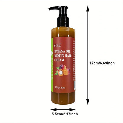 Duo Crème Capillaire Batana Oil & Biotine - Anti-Casse Réparation Intense