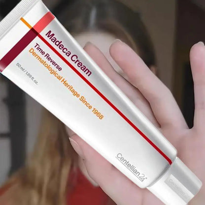 Crème Madeca Centella Asiatica - Absorption Rapide Non-Grasse Raffermissante Anti-Rides Hydratante K-Beauty