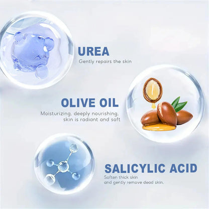 Crème Urée 45% + Acide Salicylique 2% - Anti-Callosités Pieds Mains Hydratante Réparatrice Talons Fissurés
