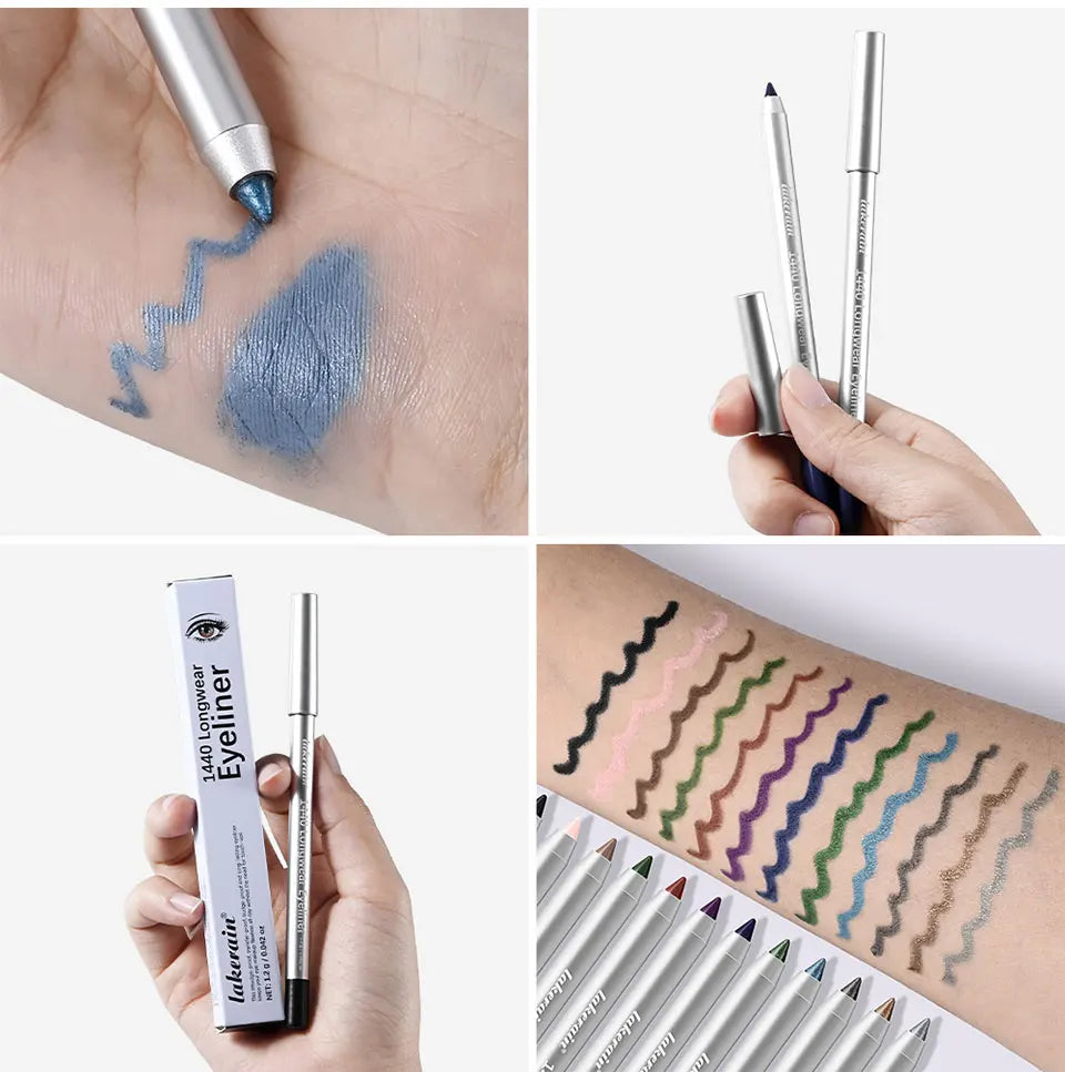 Crayon Eyeliner Imperméable – Séchage Rapide, Longue Durée & Anti-Bavures